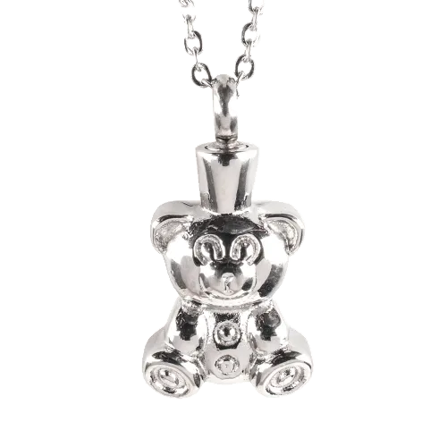 Teddy Bear Memorial Necklace & Pendant