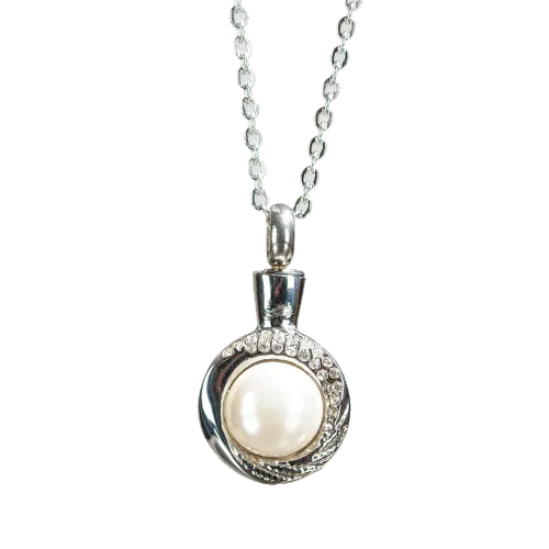 Mother of Pearl Memorial Necklace & Pendant