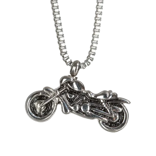 Motorcycle Memorial Necklace & Pendant