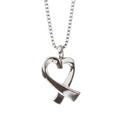 Ribbon Memorial Necklace & Pendant