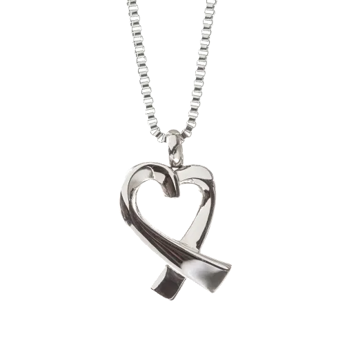 Ribbon Memorial Necklace & Pendant
