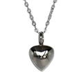 Silver Heart Memorial Necklace & Pendant