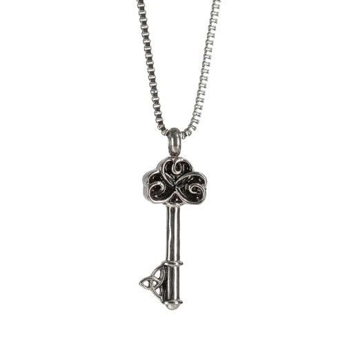 Key Pendant Memorial Necklace