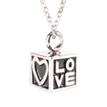 Love Cube Memorial Pendant