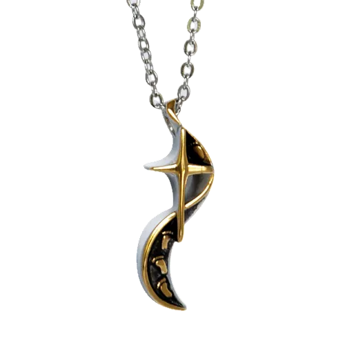 Methodist Cross Memorial Pendant