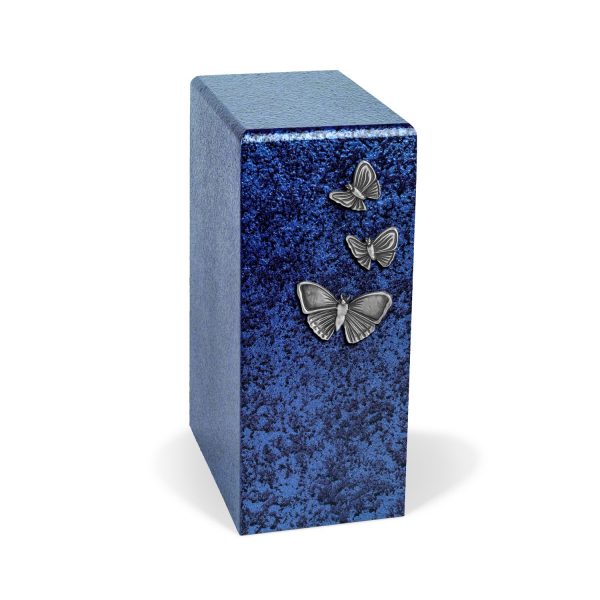Blue Cremation Urn