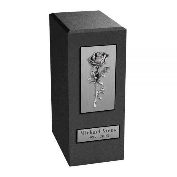 Black Cremation Urn